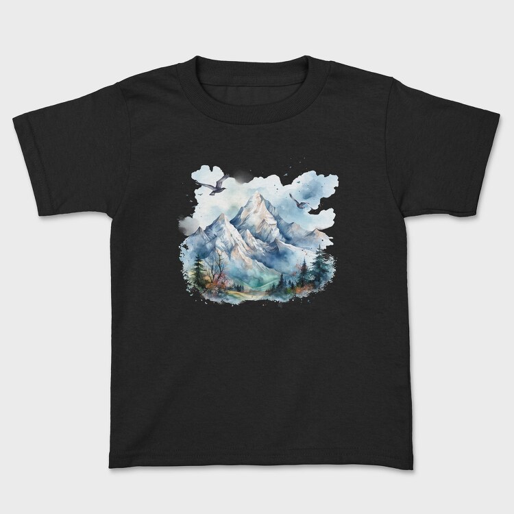 Mountain Peak Birds, Tricou Copii