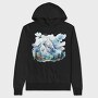 Mountain Peak Birds, Hanorac Oversize Barbati (Unisex)