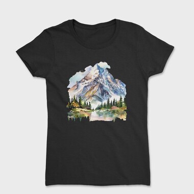 Mountain Peak Cliff, Tricou Femei