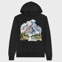 Mountain Peak Cliff, Hanorac Oversize Barbati (Unisex)