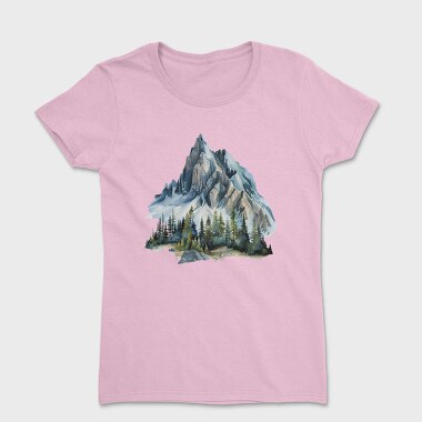 Mountain Peak Climber, Tricou Femei