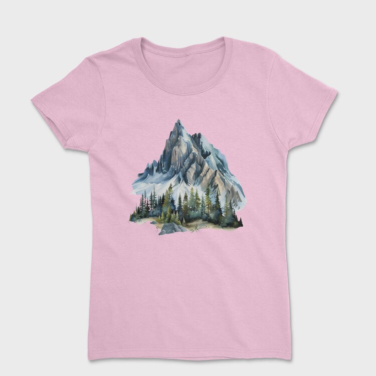 Mountain Peak Climber, Tricou Femei
