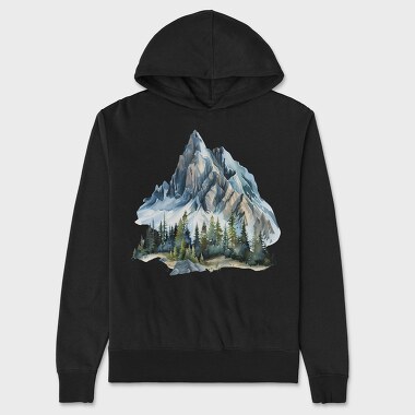 Mountain Peak Climber, Hanorac Oversize Barbati (Unisex)