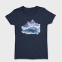 Mountain Peak Silhouette, Tricou Femei