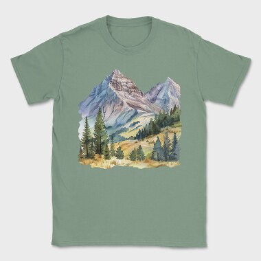 Mountain Peaks Canyon, Tricou Barbati (Unisex)