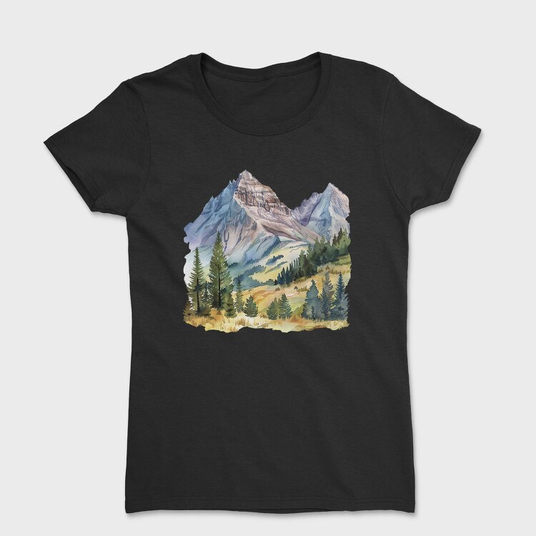 Mountain Peaks Canyon, Tricou Femei