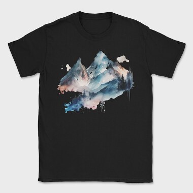 Mountain Peaks Clarity, Tricou Barbati (Unisex)