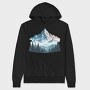 Mountain Peaks Forest, Hanorac Oversize Barbati (Unisex)