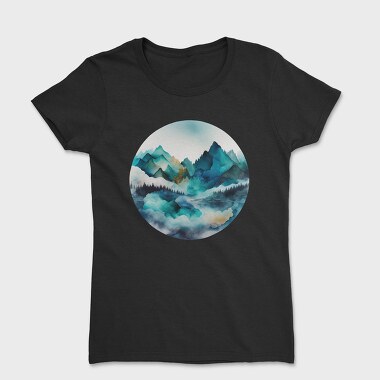 Mountain Peaks Serenity, Tricou Femei
