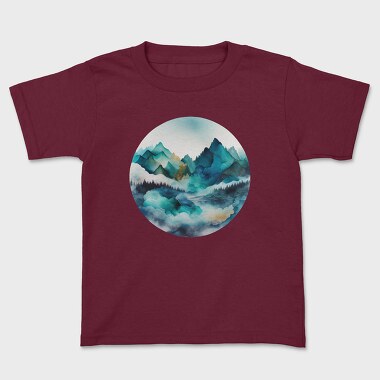 Mountain Peaks Serenity, Tricou Copii