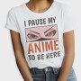 Anime Eyes Pause Here, Tricou Femei