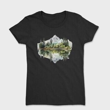 Mountain Reflection, Tricou Femei