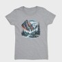Mountain River Night, Tricou Femei