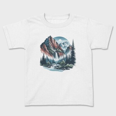 Mountain River Night, Tricou Copii