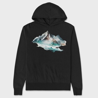 Mountain Silence Club, Hanorac Oversize Barbati (Unisex)