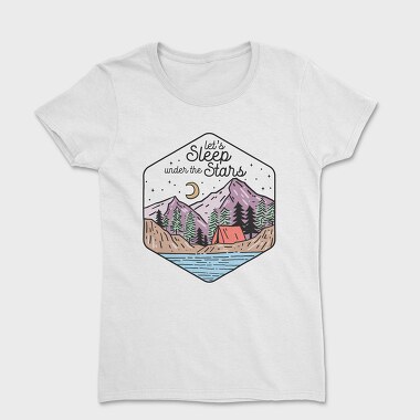 Mountain Sleep Stars, Tricou Femei