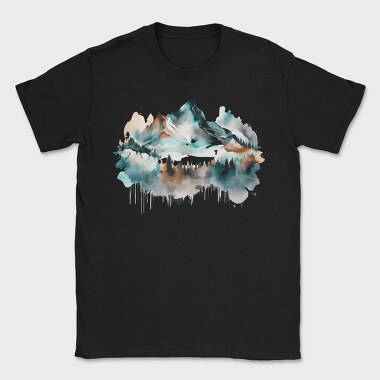 Mountain Spirit Path, Tricou Barbati (Unisex)