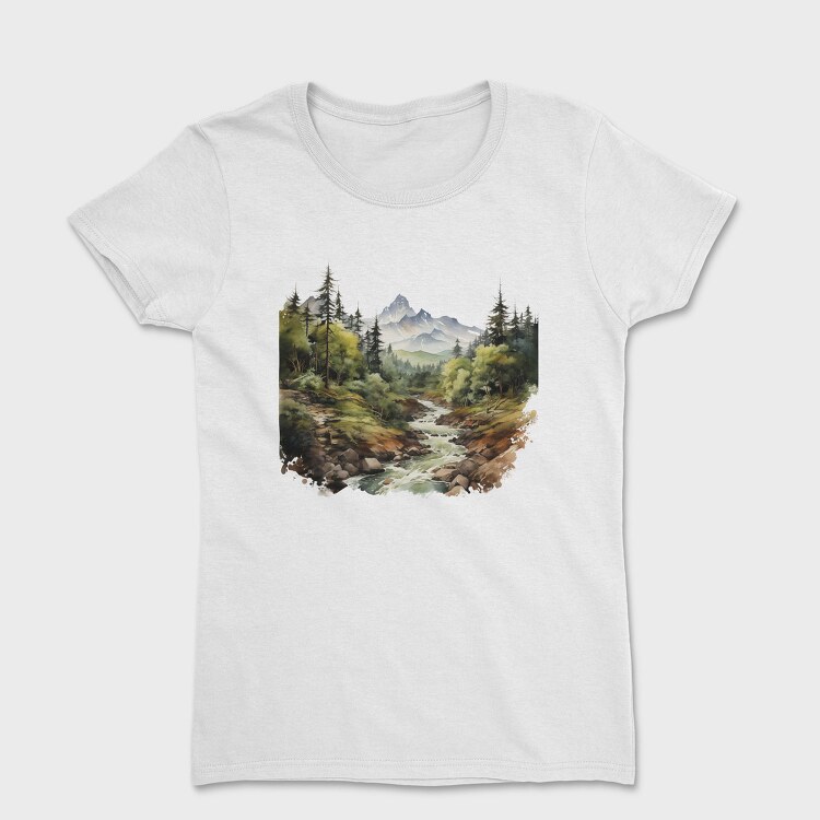 Mountain Stream Breeze, Tricou Femei