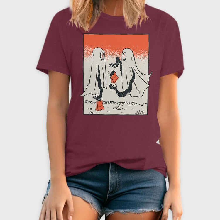 Ghost, Tricou Barbati (Unisex)