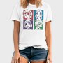 Anime Girl Faces, Tricou Barbati (Unisex)