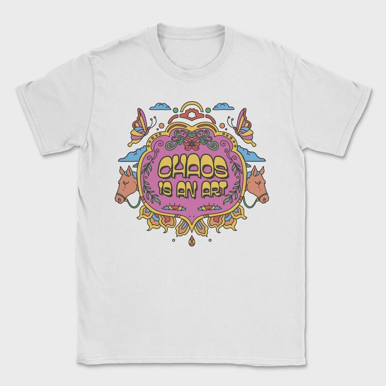 Chaos And Art Maximalism, Tricou Barbati (Unisex)