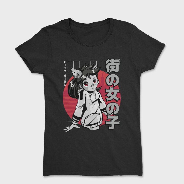 City Girl Fox, Tricou Femei