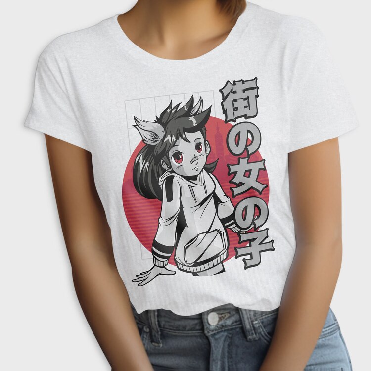 City Girl Fox, Tricou Femei