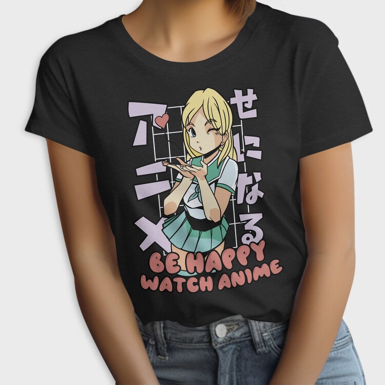 Anime Girl Love Watch, Tricou Femei