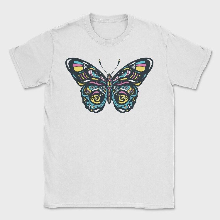 Colorful Butterfly, Tricou Barbati (Unisex)
