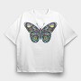 Colorful Butterfly, Tricou Oversize Barbati (Unisex)