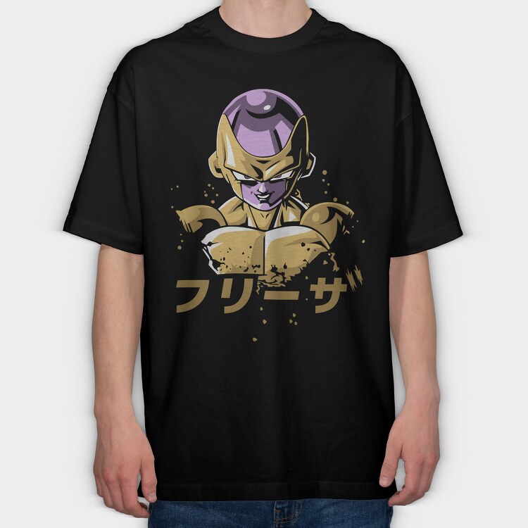 Frieza Power Burst, Tricou Oversize Barbati (Unisex)