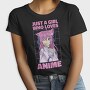 Anime Girl Vibes, Tricou Femei