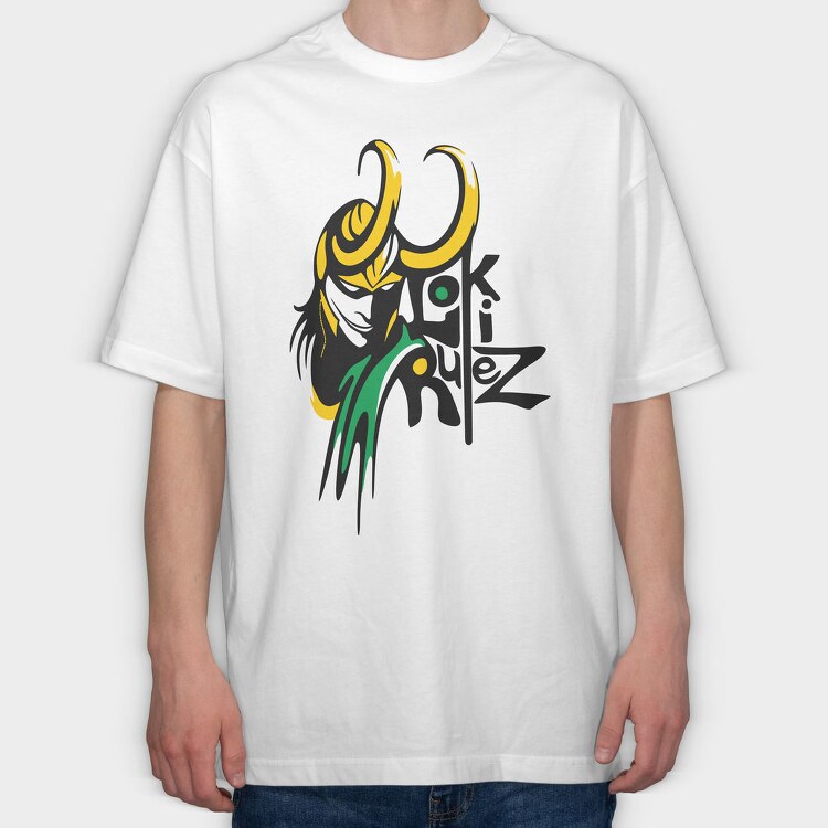 Loki Ruez, Tricou Oversize Barbati (Unisex)