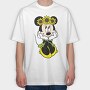Sunflower Minnie, Tricou Oversize Barbati (Unisex)