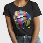 Colorful Lips Drip, Tricou Femei