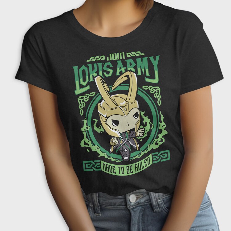 Lokis Army Emblem, Tricou Femei