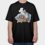 Mountain House Smoke, Tricou Oversize Barbati (Unisex)