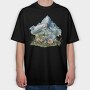 Mountain Flowers Bloom, Tricou Oversize Barbati (Unisex)