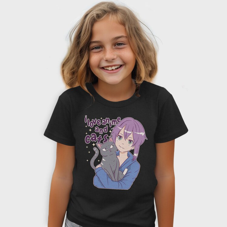 Anime Kitty Love, Tricou Copii