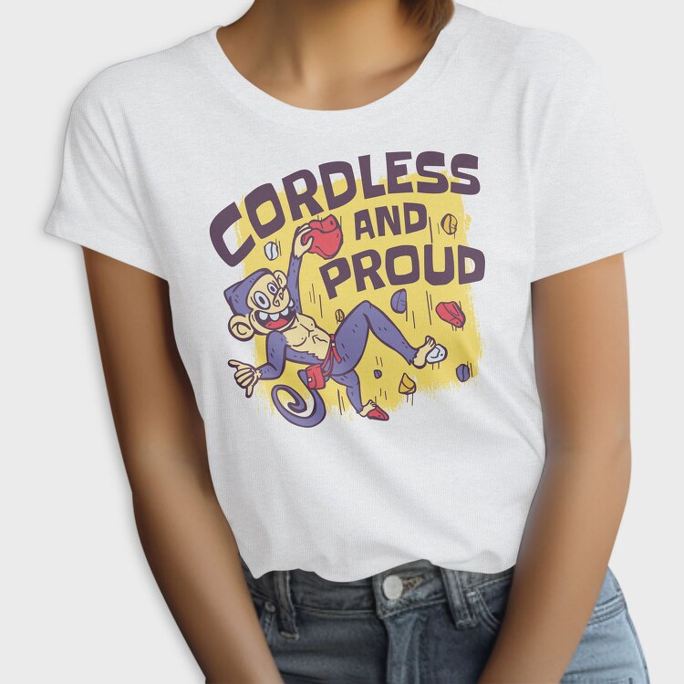 Cordless Monkey Pride, Tricou Femei
