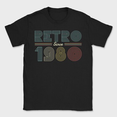 Retro Since, Tricou Barbati (Unisex)