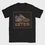 Retro Shoe, Tricou Barbati (Unisex)