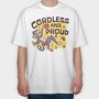 Cordless Monkey Pride, Tricou Oversize Barbati (Unisex)