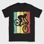 Retro Mountain Biker, Tricou Barbati (Unisex)