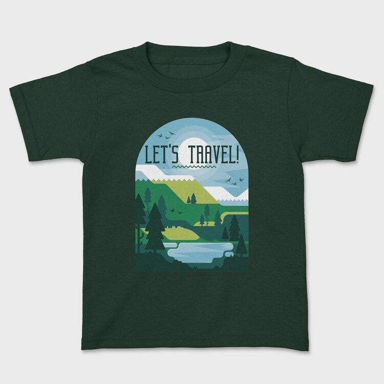 Let's Travel, Tricou Copii