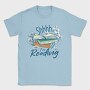Retro Flower Books, Tricou Barbati (Unisex)