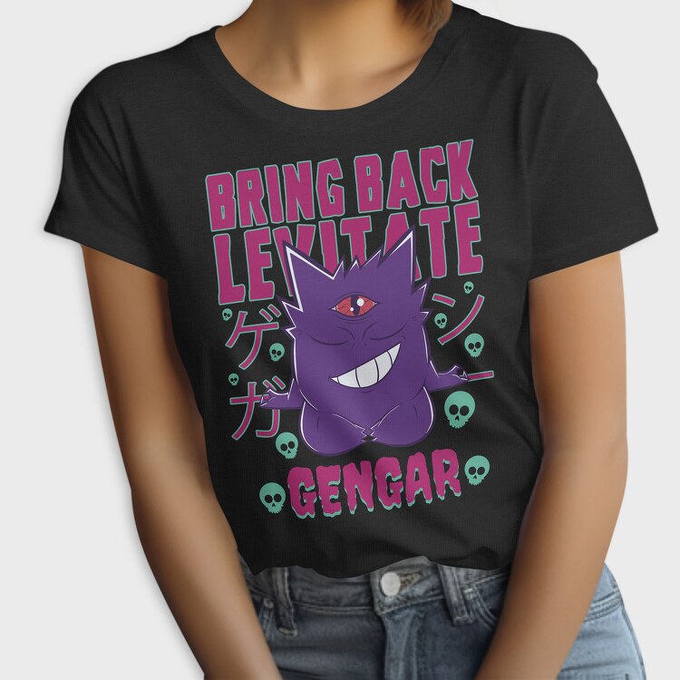 Gengar Skull Grin, Tricou Femei