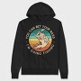 Retro Bass Fishing Quote, Hanorac Oversize Barbati (Unisex)