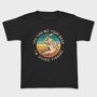 Retro Bass Fishing Quote, Tricou Copii