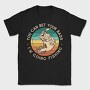 Retro Bass Fishing Quote, Tricou Barbati (Unisex)